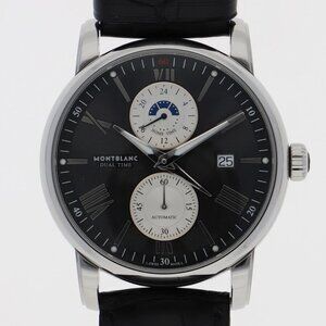 MONTBLANC Watches 7393-PLLH3J8BL1 Stainless Steel/leather Mechanical Automatic